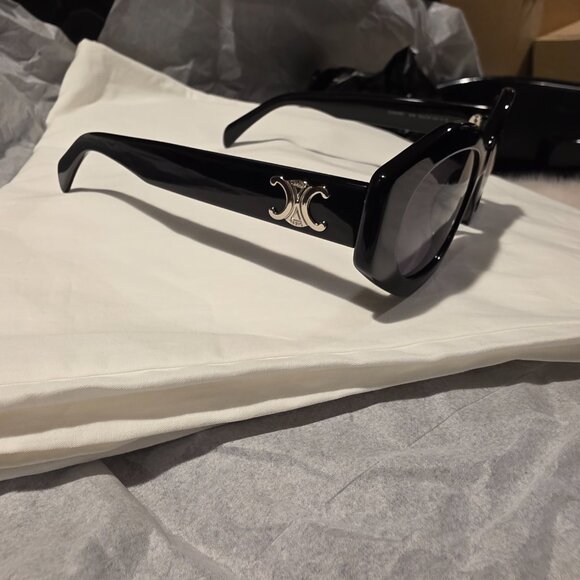Celine Triomphe Cat Eye Sunglasses 55mm - Picture 7 of 9